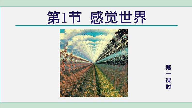 浙教版七年级科学下册课件 2.1 感觉世界 第1课时01