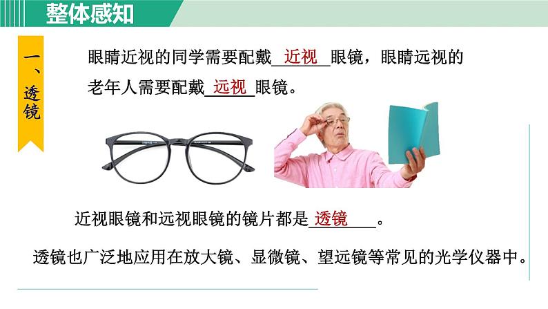 浙教版七年级科学下册课件 2.6 透镜和视觉 第1课时03