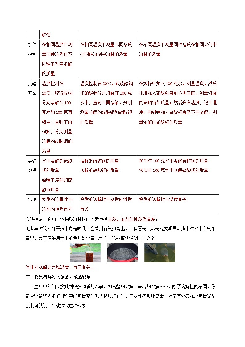 【浙教版】八上科学  1.5 物质的溶解（第1课时）（课件+教案+导学案+同步练习）03