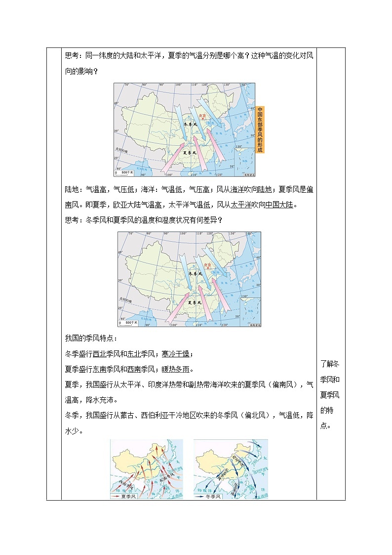 【浙教版】八上科学  2.6 气候和影响气候的因素（第2课时）（课件+教案+导学案+同步练习）03