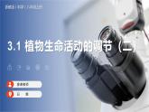 【浙教版】八上科学  3.1 植物生命活动的调节（第2课时）（课件+教案+导学案+同步练习）