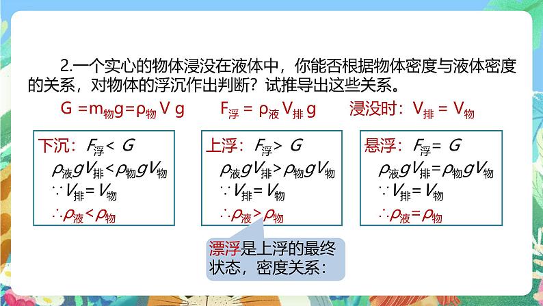 【新课标】浙教版科学八年级上册1.3《水的浮力》(第3课时）课件第8页