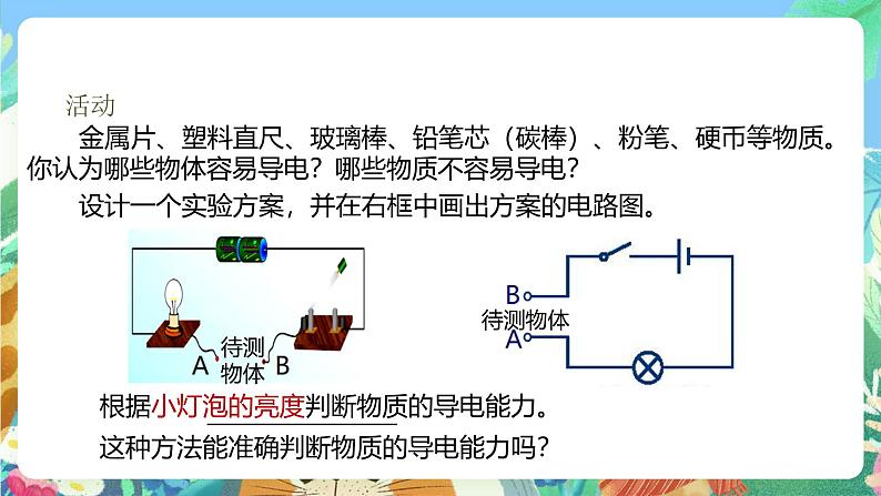 【新课标】浙教版科学八年级上册4.3《物质的导电性与电阻》（第1课时）课件+素材05