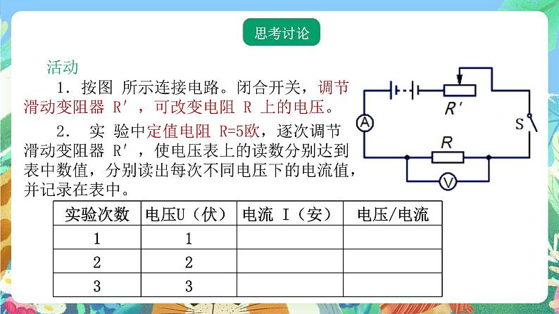 【新课标】浙教版科学八年级上册4.6《电流与电压、电阻的关系》（第1课时）课件06