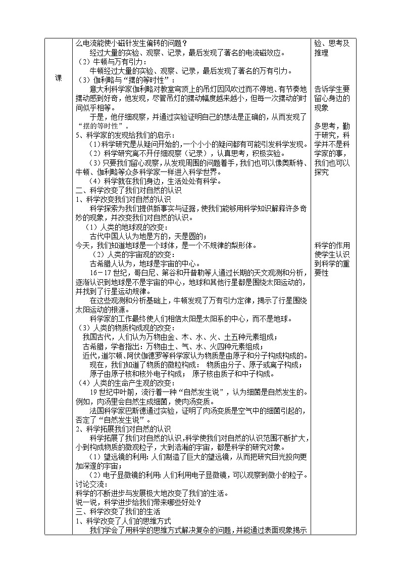 【核心素养】浙教版科学七年级上册 1.1《科学并不神秘》课件+教案+学案+素材02