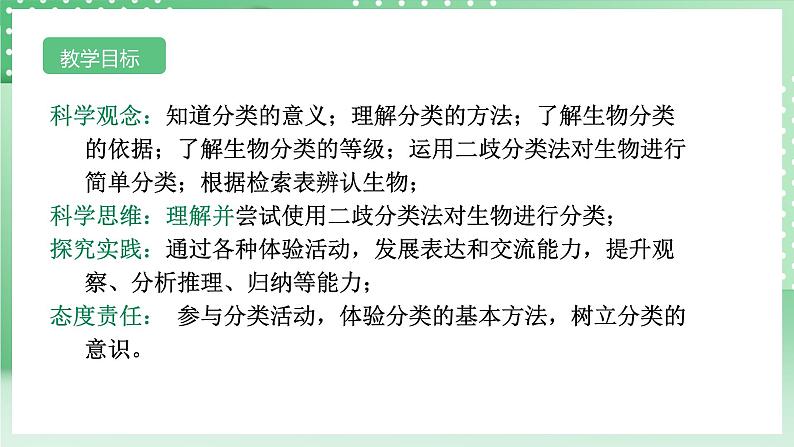 【核心素养】浙教版科学七年级上册 2.4《生物的分类》课件+教案+学案+素材02