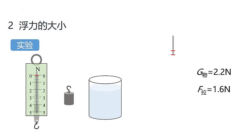 浙教版初中科学8上1.3 水的浮力 第1课时 课件06