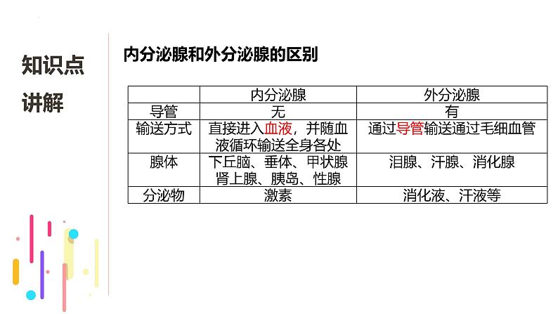 浙教版初中科学8上3.2 人体的激素调节 课件02