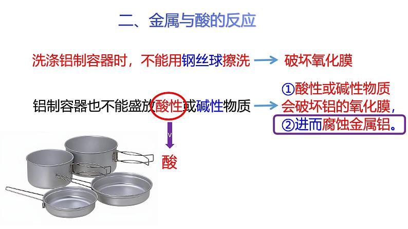 浙教版初中科学9上2.2.1 金属的化学性质 课件07