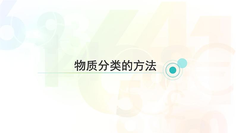 浙教版初中科学9上2.4 物质的分类 课件02