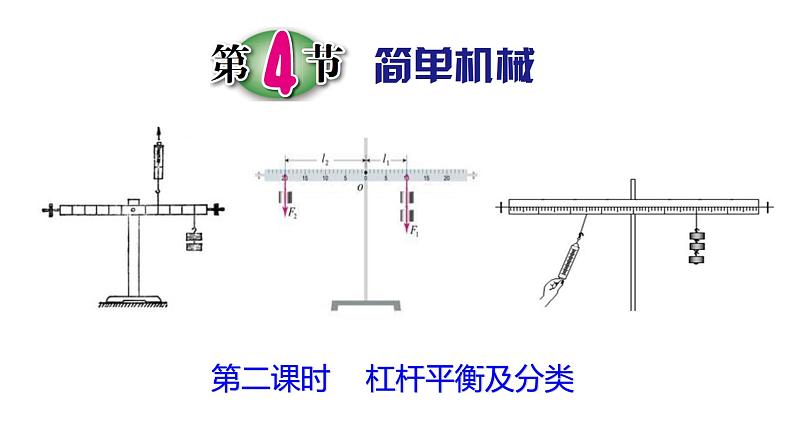 浙教版初中科学9上3.4.2 简单机械 课件01