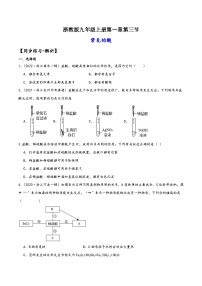 初中科学浙教版（2024）九年级上册第3节 常见的酸复习练习题