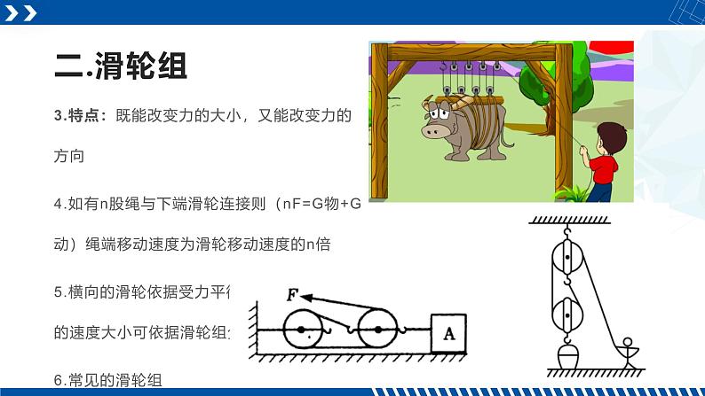 浙教版九年级科学上册同步精品课堂 3.4.3滑轮与机械效率（课件）第7页