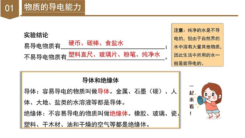 4.3 物质的导电性与电阻（教学课件）-八年级科学上册同步高效课堂（浙教版）第8页