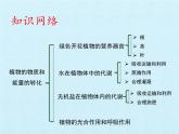 华师大版科学八年级上册第4章 植物的物质和能量的转化 复习课件