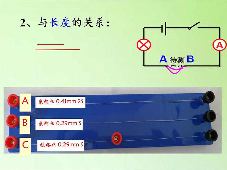 浙教版科学八年级上册4.3物质的导电性与电阻课件第6页