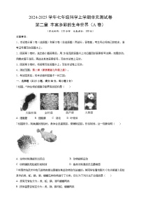 初中科学浙教版（2024）七年级上册（2024）第2章 丰富多彩的生命世界精品习题