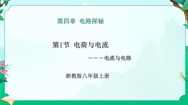 浙教版八上科学 4.1 电荷与电流 课件第1页