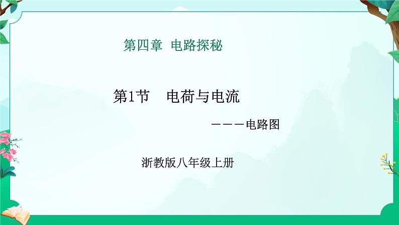 浙教版八上科学4.1 电荷与电流 课件第1页