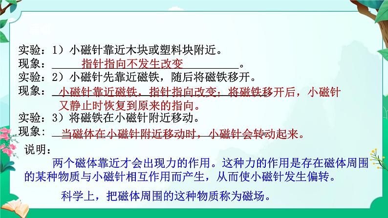 2024浙教版八下科学 1.1 指南针为什么能指方向 课件第5页