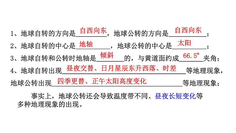 浙教版七上科学 4.2 地球的转动 课件第3页