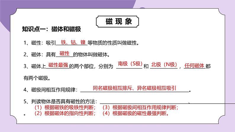 浙教版初中科学八下 第一章电与磁章末复习--课件(1)第4页