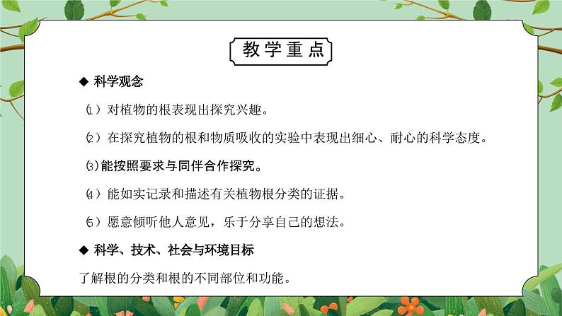 浙教版八下科学4.3《植物的根与物质吸收》PPT课件第3页