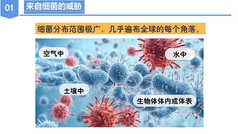 第三章 3.2 来自微生物的威胁（教学课件）-九年级科学下册（浙教版）第8页