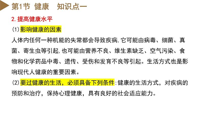 第3章 人的健康（单元复习课件）--九年级科学下册（浙教版）第6页