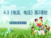 华师大版科学八下 4.3《电流、电压》第2课时 课件+素材
