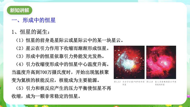 华师大版科学九下 1.3《恒星的一生》课件第4页