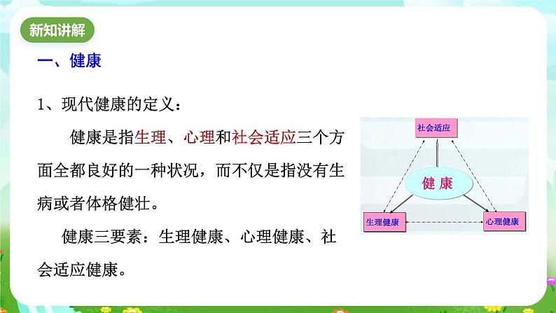 华师大版科学九下 4.1《健康、亚健康和疾病》课件第5页