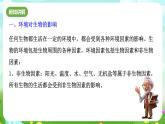 浙教版科學九下 2.1《生物與環(huán)境》課件+教案+學案+素材