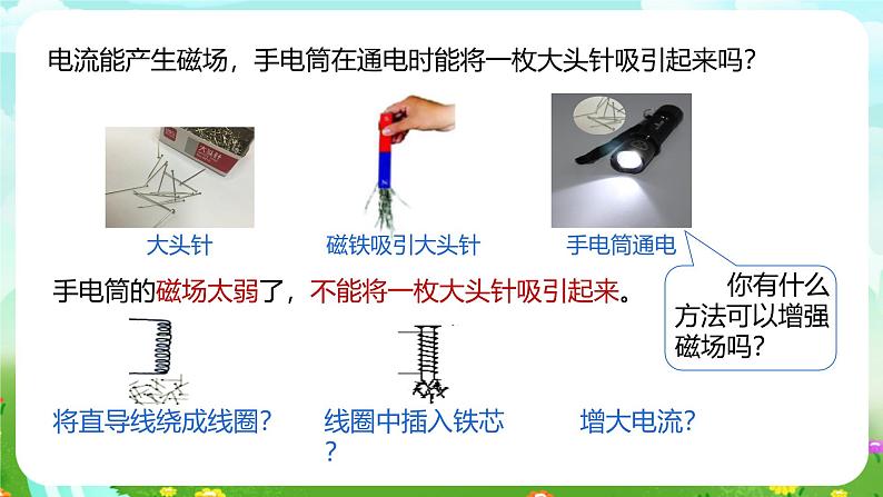 浙教版科学八下 1.2《电生磁》第1课时 课件第6页