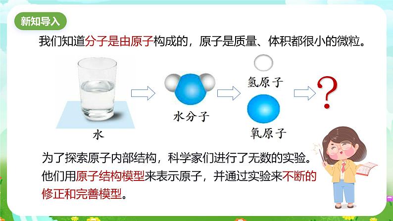 浙教版科学八下 2.3《原子结构的模型》第1课时 课件第2页