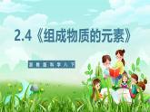 浙教版科學(xué)八下 2.4《組成物質(zhì)的元素》課件+教案+練習(xí)