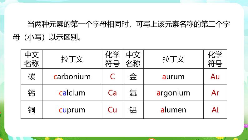 浙教版科学八下 2.5《表示元素的符号》第1课时 课件第5页