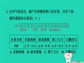 2024九年级化学上册第1章物质及其变化第2节物质的酸碱性第2课时溶液酸碱性的强弱程度习题课件浙教版