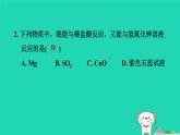 2024九年级化学上册第1章物质及其变化第4节常见的碱第1课时碱有哪些性质习题课件浙教版