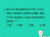 2024九年级化学上册第1章物质及其变化第4节常见的碱第2课时氢氧化钠和氢氧化钙习题课件浙教版