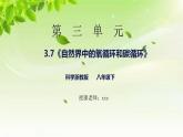 浙教版八下科學(xué) 第三章空氣與生命3.7《自然界中的氧循環(huán)和碳循環(huán)》課件