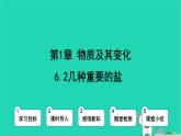 九年級科學上冊第1章物質(zhì)及其變化第6節(jié)幾種重要的鹽第2課時幾種重要的鹽課件浙教版