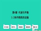 九年級科學上冊第4章代謝與平衡第3節(jié)體內(nèi)物質(zhì)的運輸?shù)?課時體內(nèi)物質(zhì)的運輸課件浙教版
