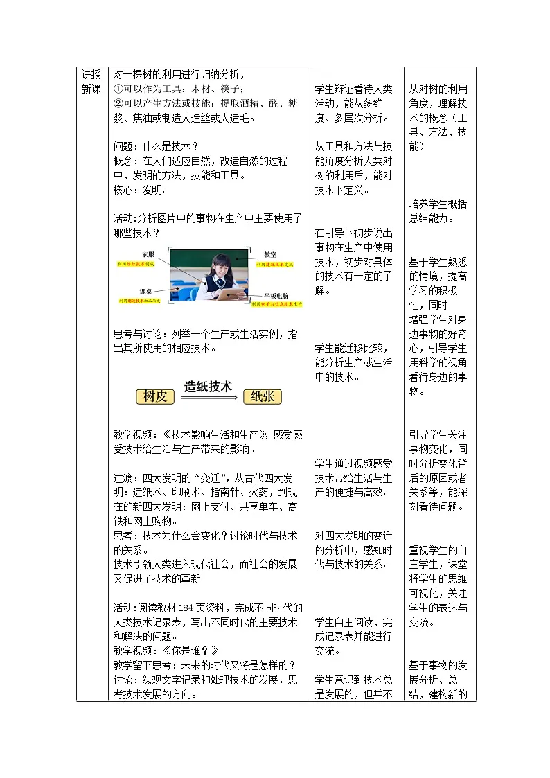浙教版2024科学七年级上册 第1节 认识与工程（一）-教学设计第2页