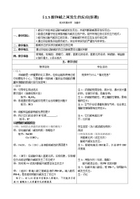 初中科学浙教版九年级上册第5节 酸和碱之间发生的反应教学设计