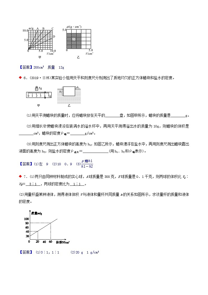 物理计算与解答题汇编一（4个考点）-2021年中考科学（浙教版）重难点、易错点复习练习（教育机构专用）03