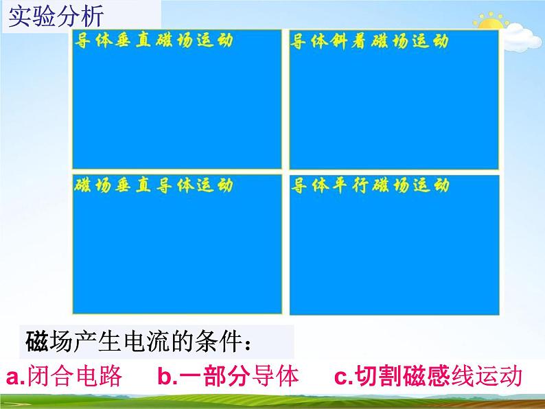 浙教版八年级科学下册《磁生电2》教学课件PPT初二优秀公开课05