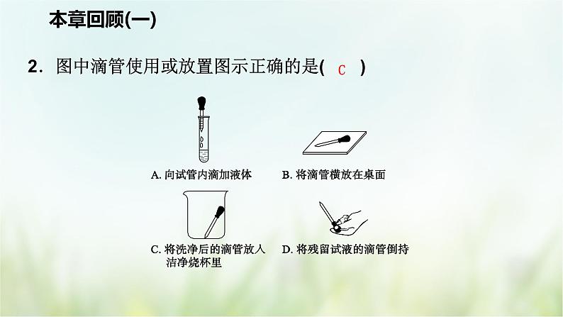 浙教版科学 七年级上册 第1章 复习（课件+教案+试题）05