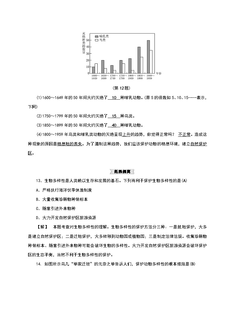 浙教版科学 七年级上册 第2章 观察生物 第6节 物种的多样性（课件+教案+试题）03
