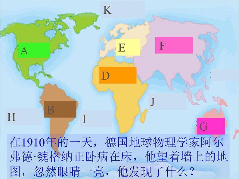 浙教版科学 七年级上册 第3章 人类的家园——地球 第6节 地球表面的板块（课件+教案+试题）02